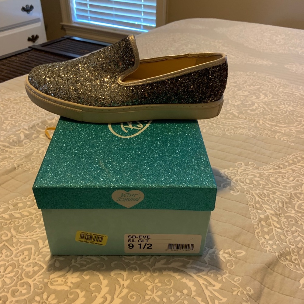Betsy Johnson sparkling shoes